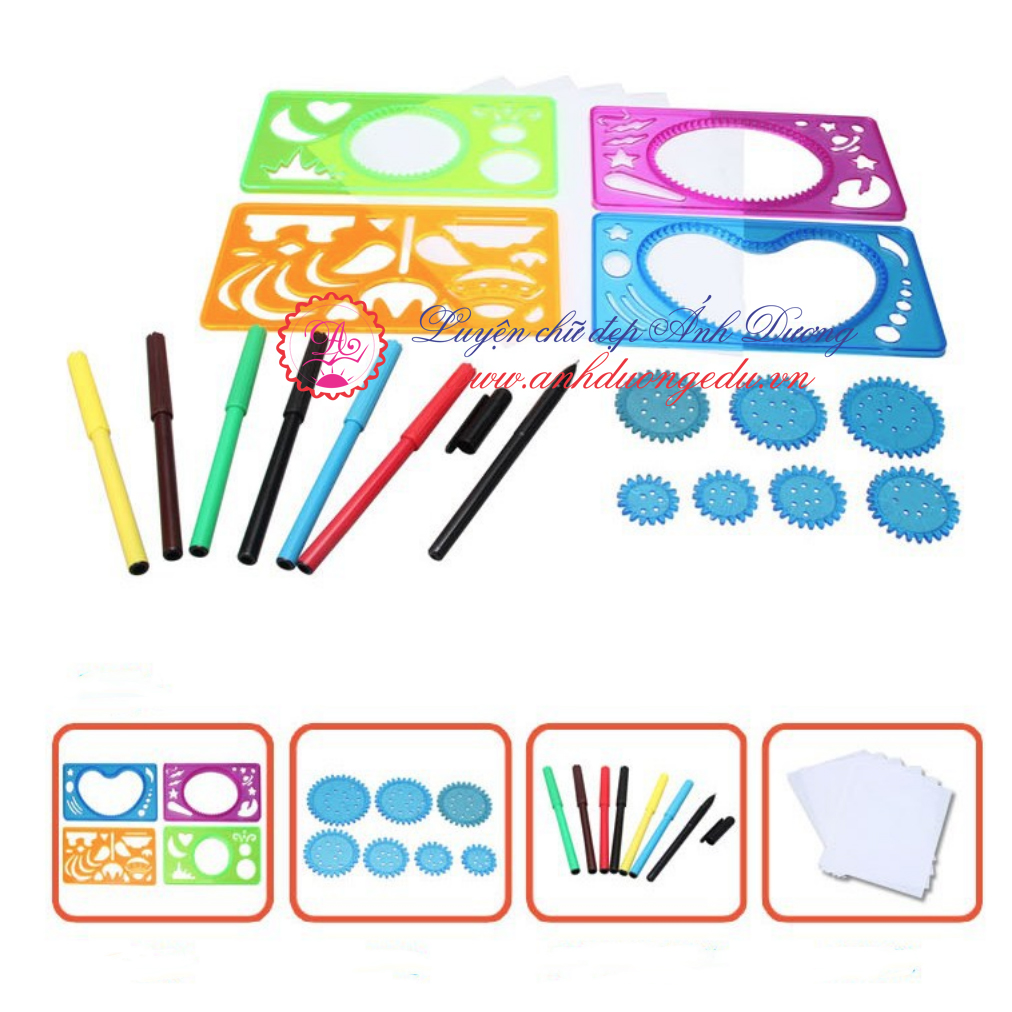 Thước vẽ sáng tạo First Classroom