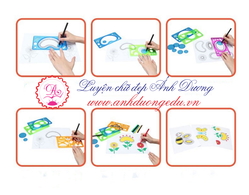 Thước vẽ sáng tạo First Classroom