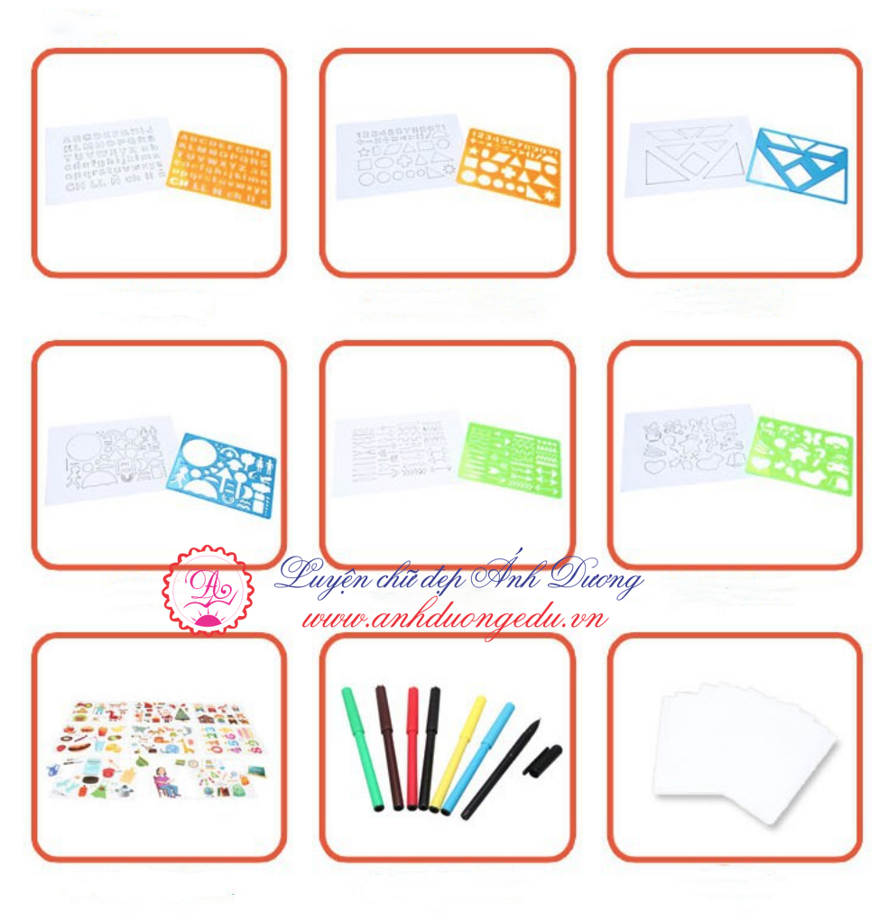 Thước vẽ sáng tạo First Classroom