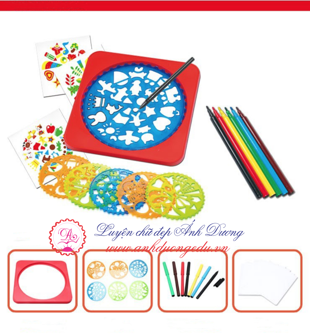 Thước vẽ sáng tạo First Classroom