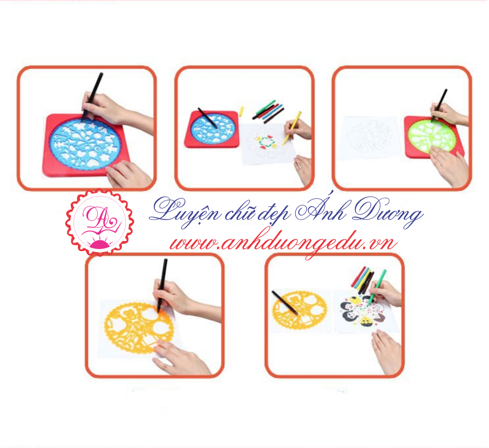 Thước vẽ sáng tạo First Classroom