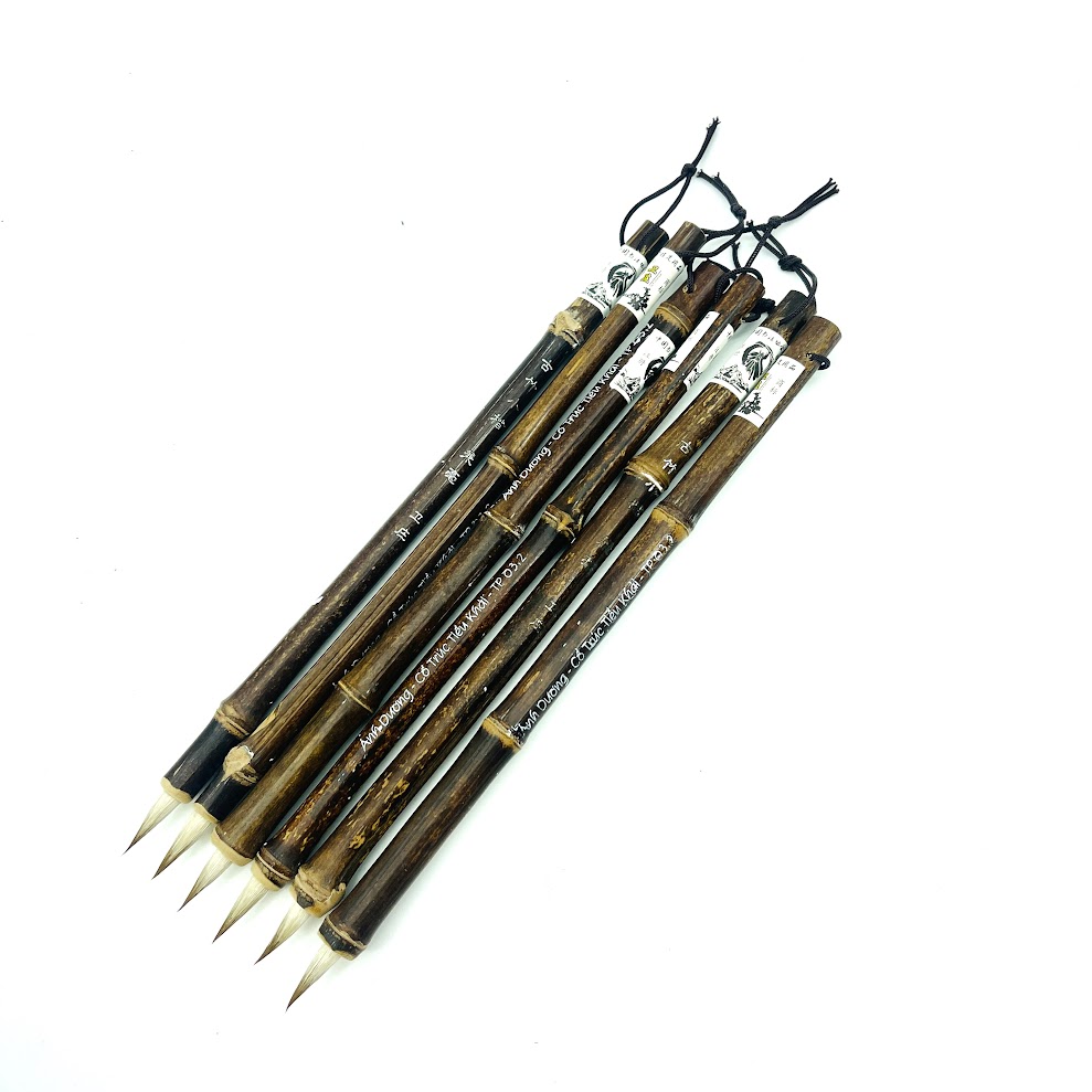 TP03.2 Cổ trúc Tiểu Khải (bút thư pháp Kiêm hào)