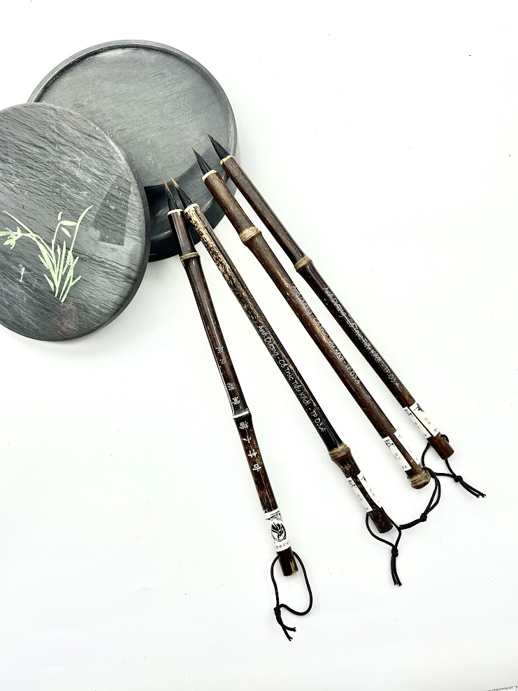 TP03.4 Cổ trúc Tiểu Khải (bút thư pháp Tử hào)
