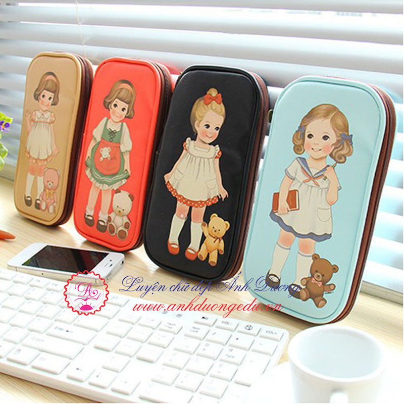Ví đựng bút em bé Paperdoll mate
