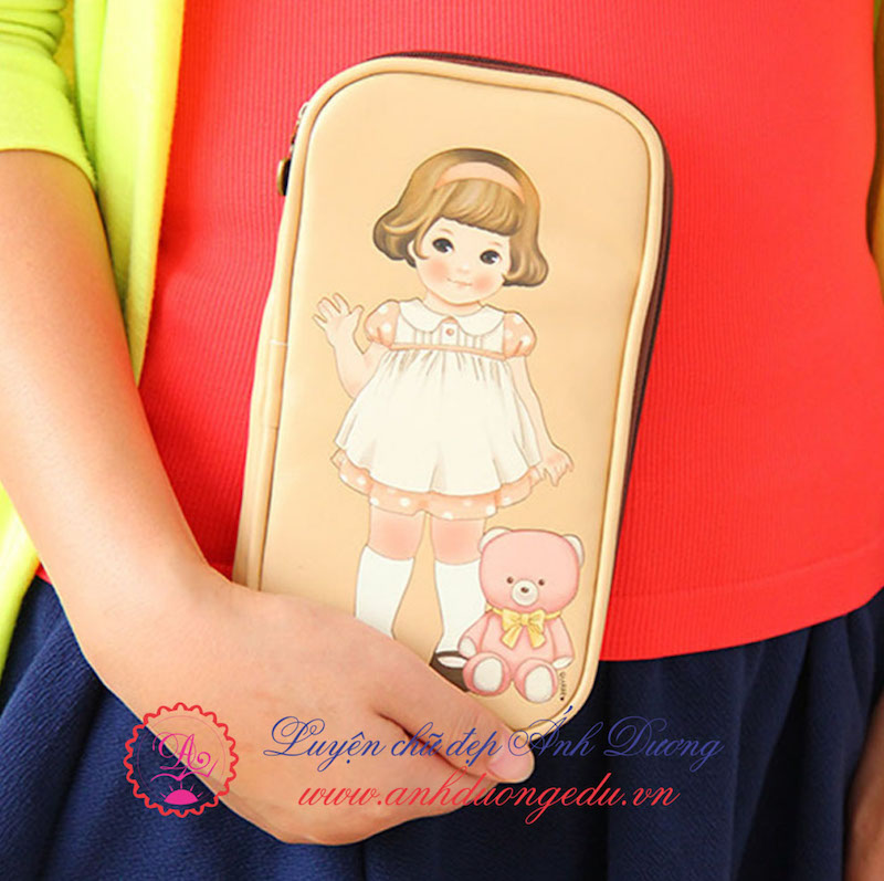 Ví đựng bút em bé Paperdoll mate