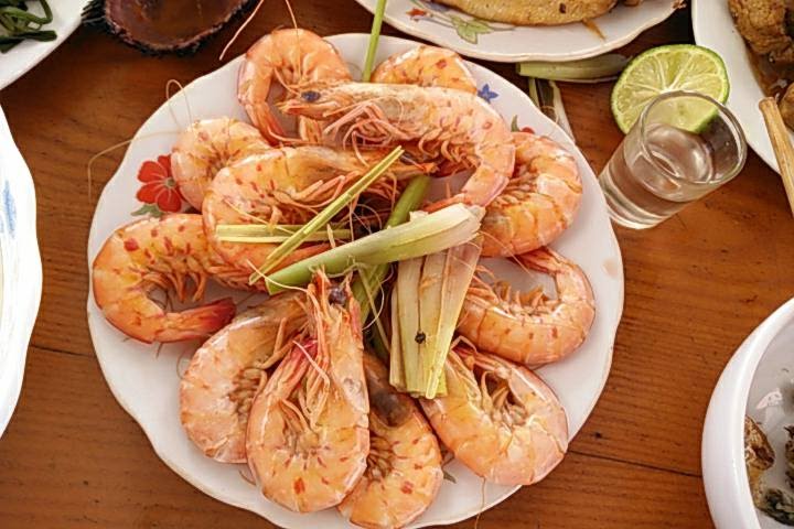 Món ăn tại Quan Lạn