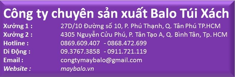 may balo đồng phục học sinh qua tang theo yeu cau