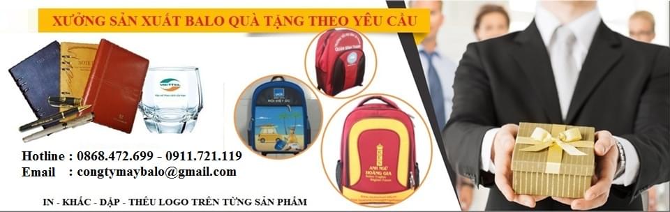Xương may balo quà tặng theo yêu cầu