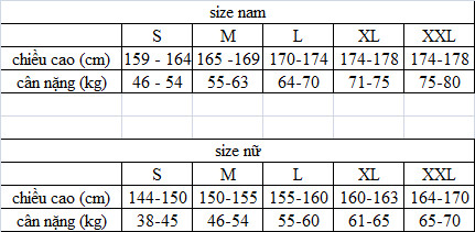 Hướng Dẫn Chi Tiết Chọn Size Áo Đồng Phục Nhà Hàng Chuẩn 100% – Không Lo Mặc Sai!
