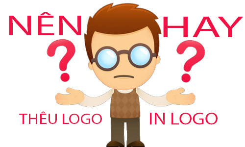 Logo Mẫu áo đồng phục công ty nên In hay Thêu thì đẹp?