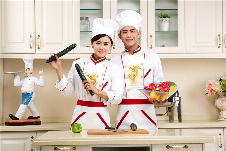 đồng phục bếp trường học