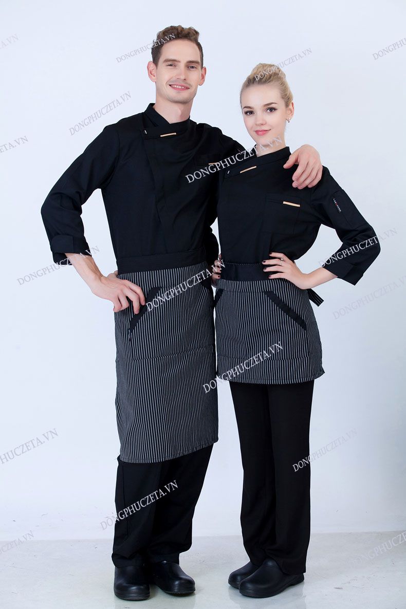 áo bếp Hàn Quốc