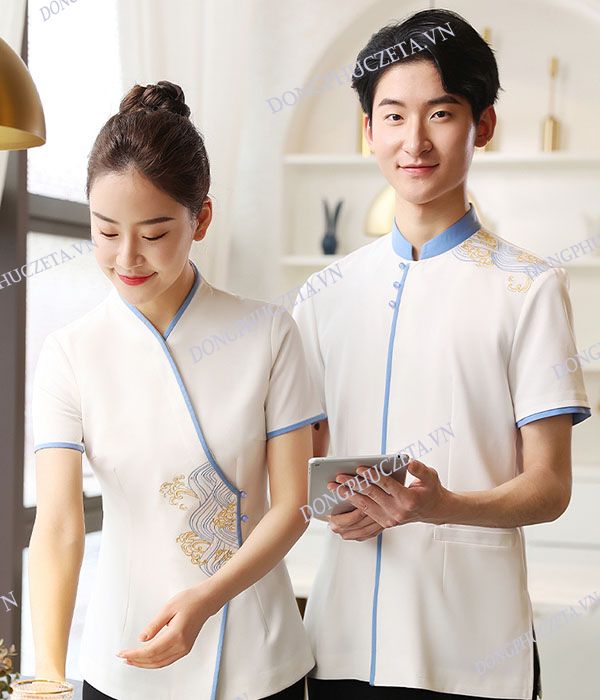 Đồng phục nhà hàng trung quốc