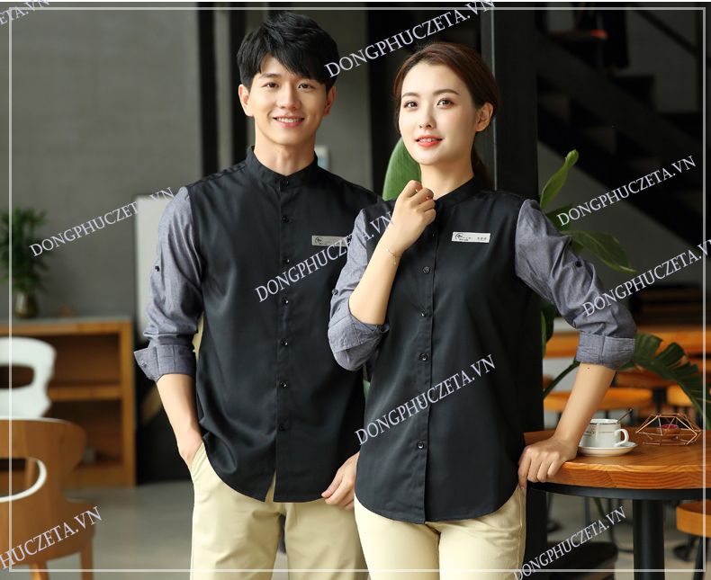 mẫu phục vụ nhà hàng hàn quốc