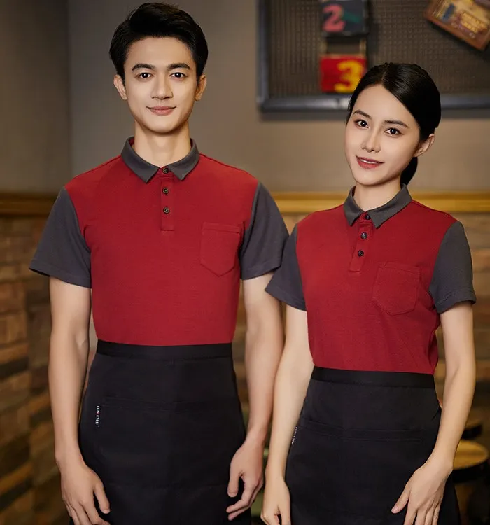 đồng phục nhà hàng co giãn