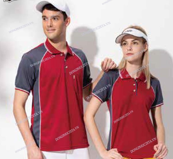 Áo đồng phục màu đỏ đô