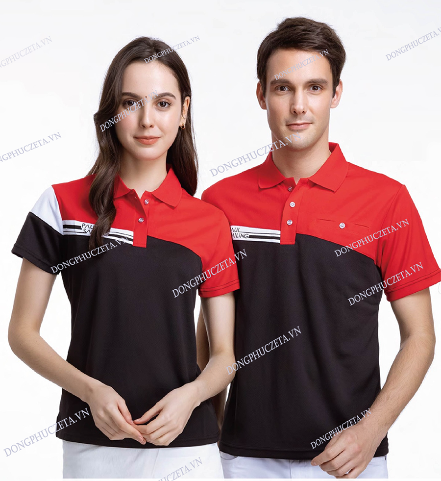 mẫu áo polo đồng phục công sở