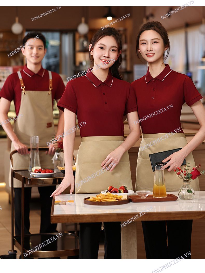 áo thun đồng phục nhà hàng 