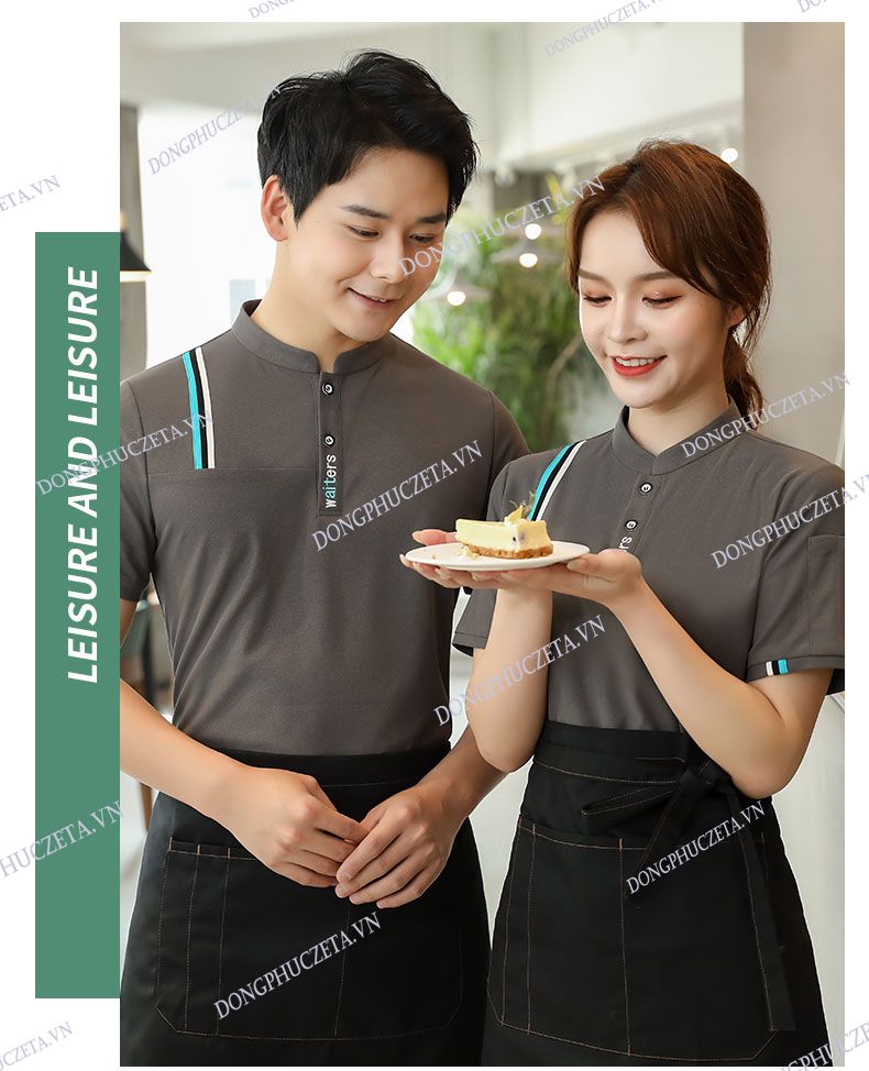 đồng phục nhân viên quán ăn