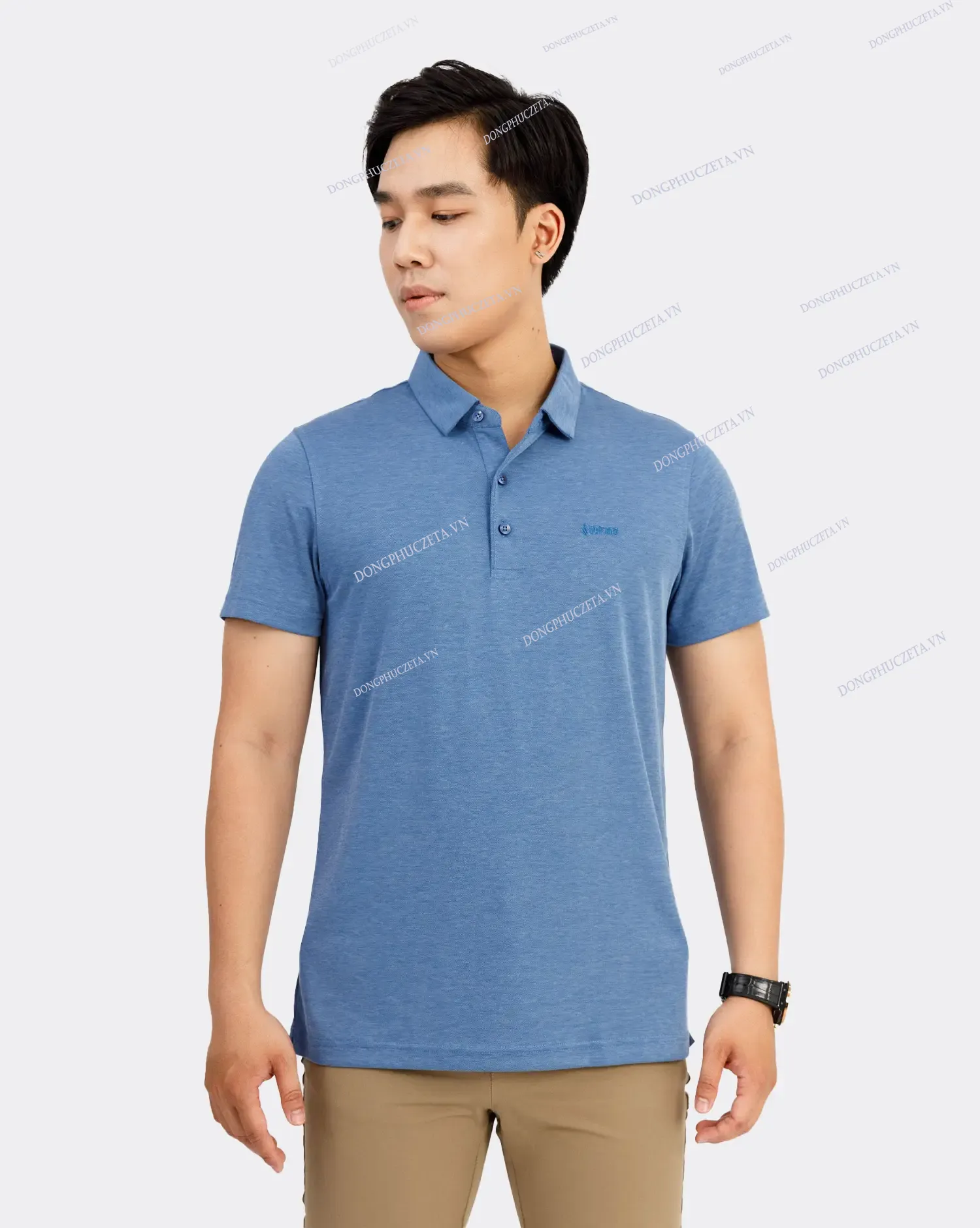 Áo phông đồng phục công ty Màu Xám