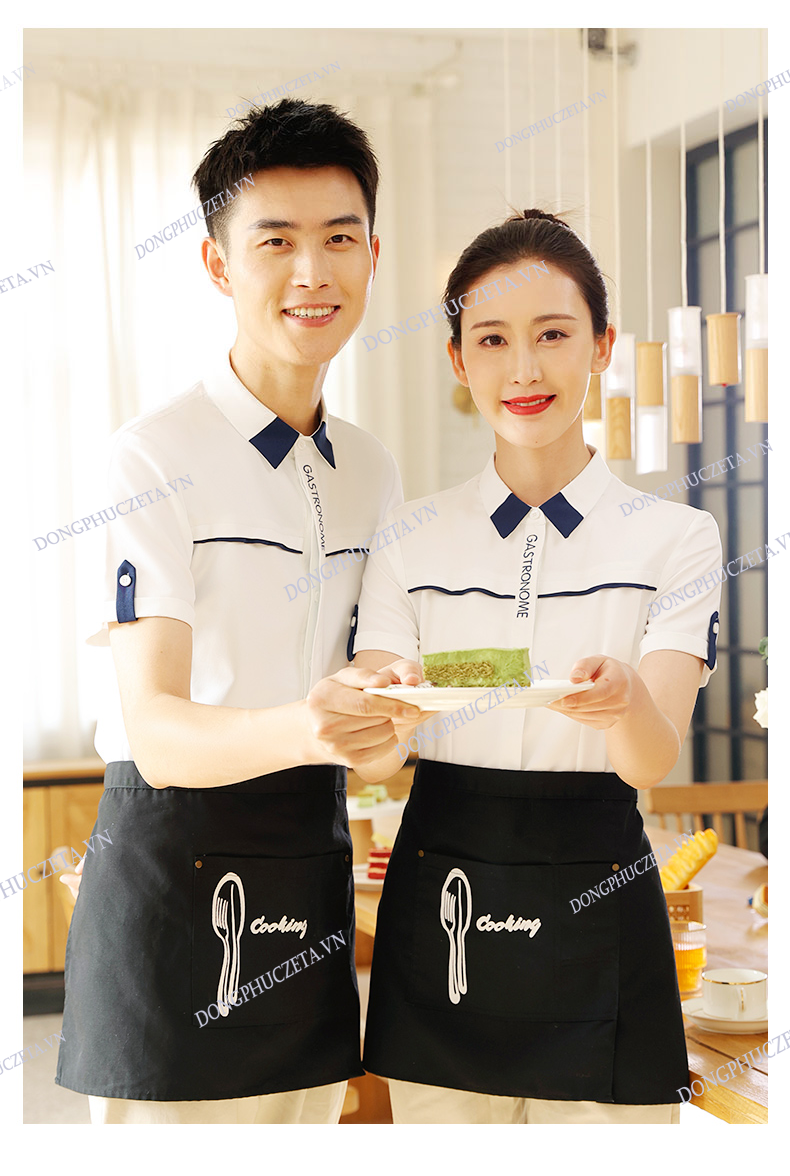 áo đồng phục quán ăn