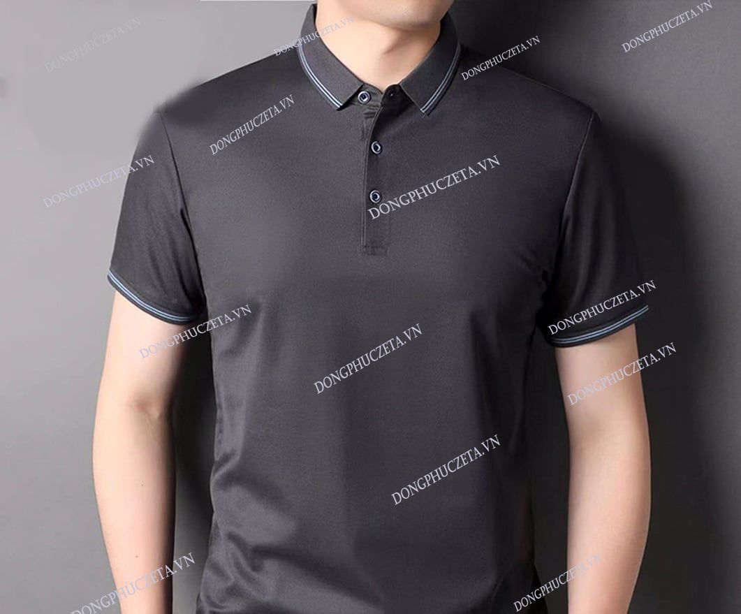 Đồng Phục Màu Xám Pha Phối 2