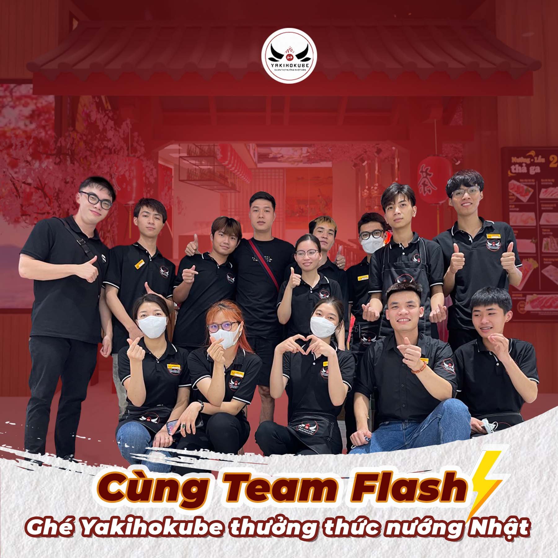đồng phục nhà hàng yakihokube
