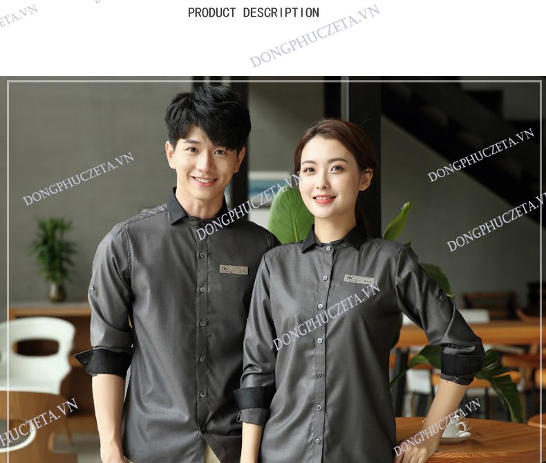 đồng phục nhà hàng hàn quốc mùa đông