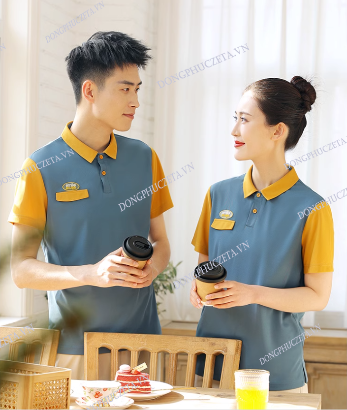 áo phông đồng phục nhà hàng giá rẻ