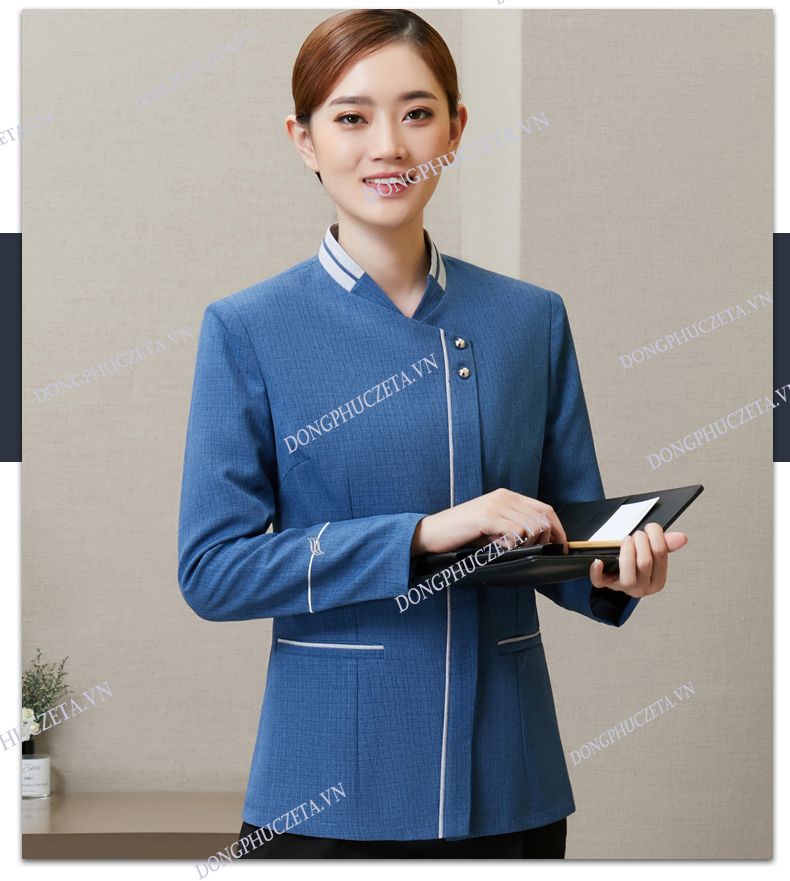 Mẫu đồng phục buồng phòng đẹp cho nhân viên housekeeper khách sạn, nhà nghỉ cao cấp Mẫu Đồng Phục Buồng Phòng Đẹp Cho Nhân Viên Housekeeper Khách Sạn, Nhà Nghỉ Cao Cấp