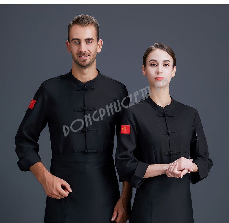 đồng phục bếp nhà hàng trung quốc