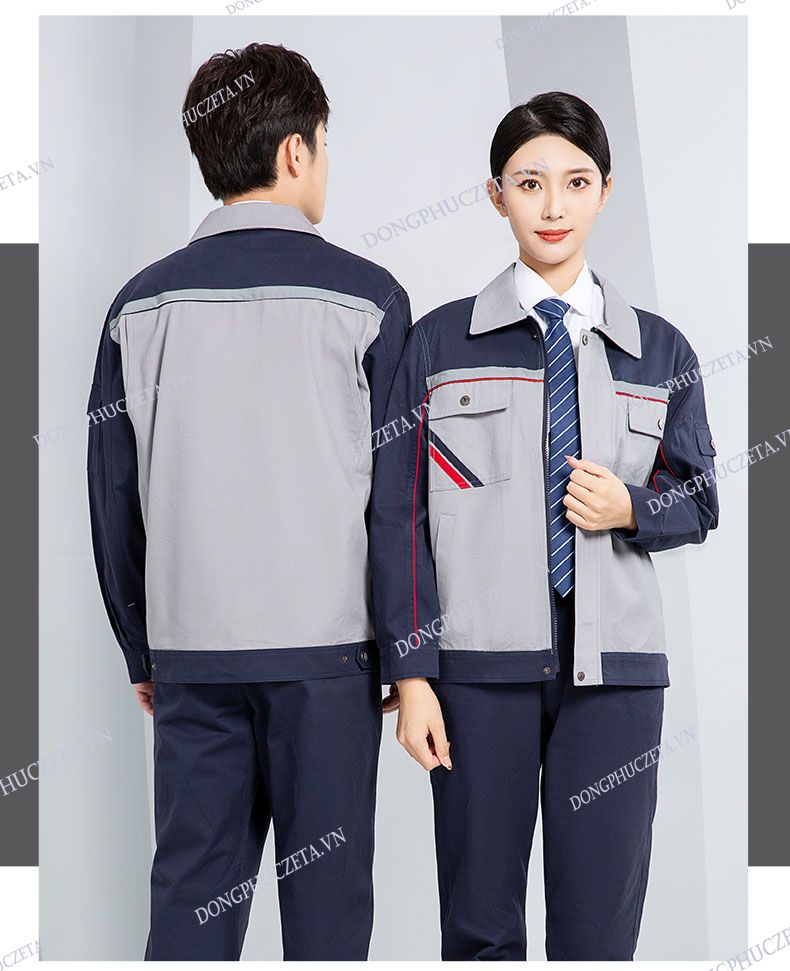 đồng phục công nhân cơ khí 5