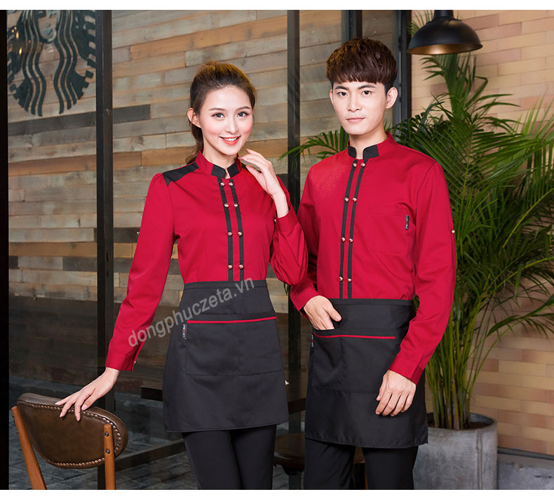 may đồng phục nam phục vụ nhà hàng tại quận long biên hà nội