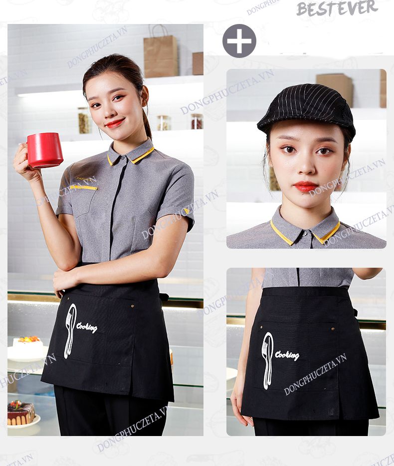 đồng phục nhà hàng coffee