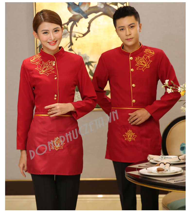 đồng phục nhà hàng tiệc cưới