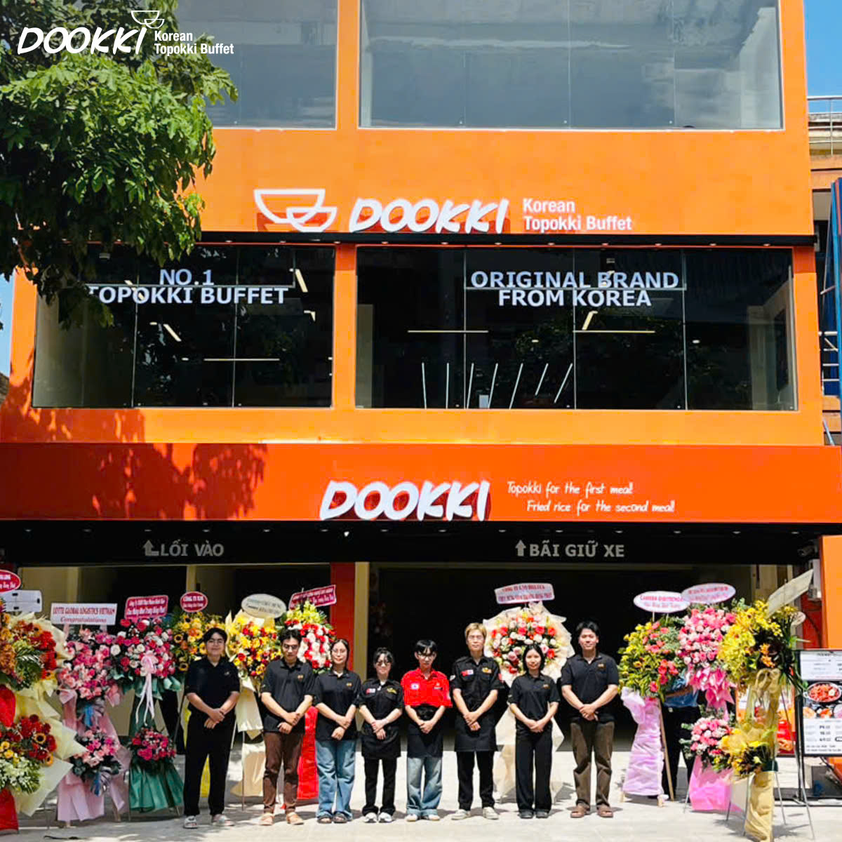 áo đồng phục nhà hàng dookki