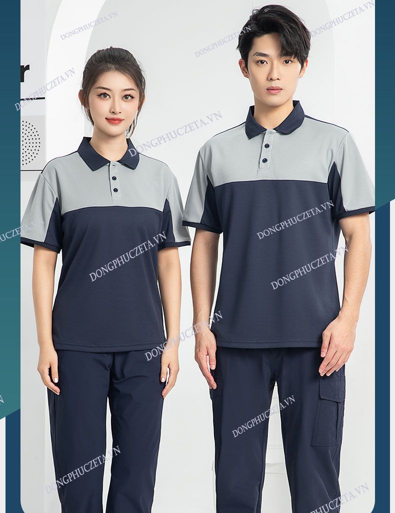  Áo Phông Đồng Phục công nhân