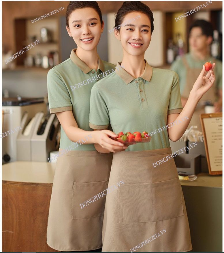 Đồng Phục Quán Ăn Phong Cách Trẻ Trung
