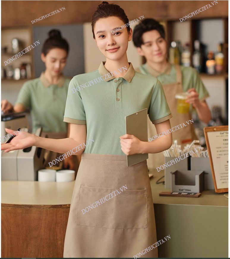 áo phông đồng phục nhà hàng giá rẻ