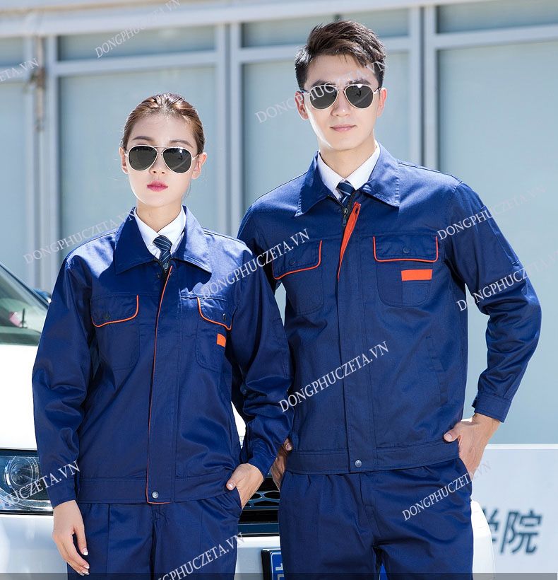 đồng phục kỹ sư điện lạnh đẹp