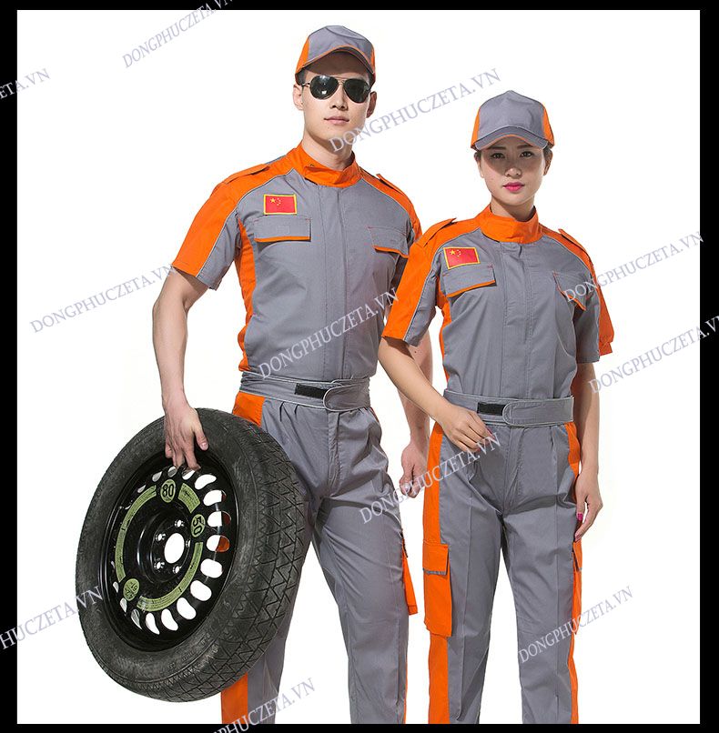 đồng phục kỹ thuật ô tô toyota