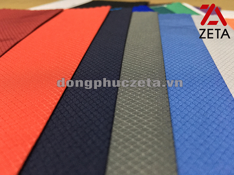 các loại vải may áo khoác gió đồng phục