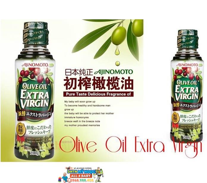 Dầu Olive nguyên chất Extra Virgin Ajinomoto