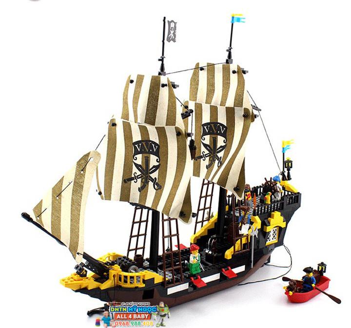 Hộp ráp tàu cướp biển Pirates hải tặc No.307