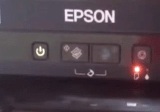 Máy in epson báo lỗi đèn đỏ