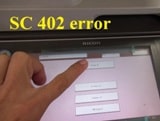 Máy photocopy Ricoh báo lỗi SC402