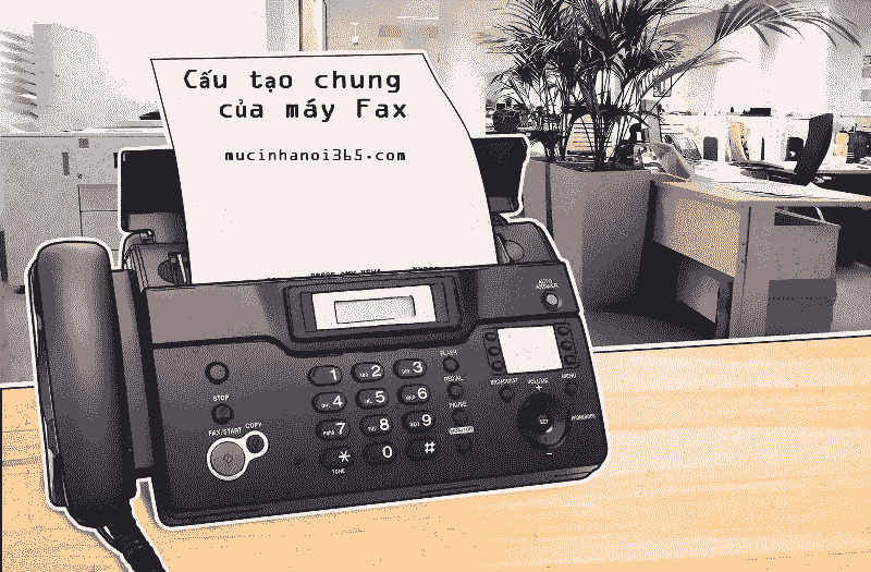 Cấu tạo máy Fax