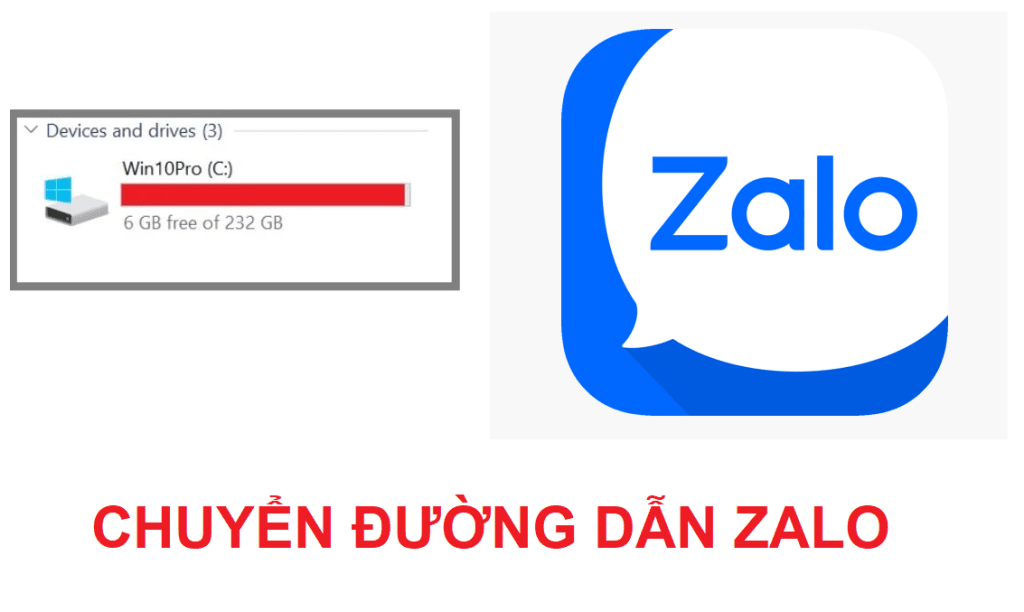 Chuyển đường dẫn Zalo