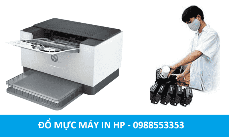 Đổ mực máy in HP Laserjet Pro MFP4103