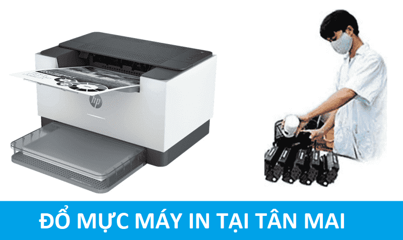 Đổ mực máy in tại Tân Mai